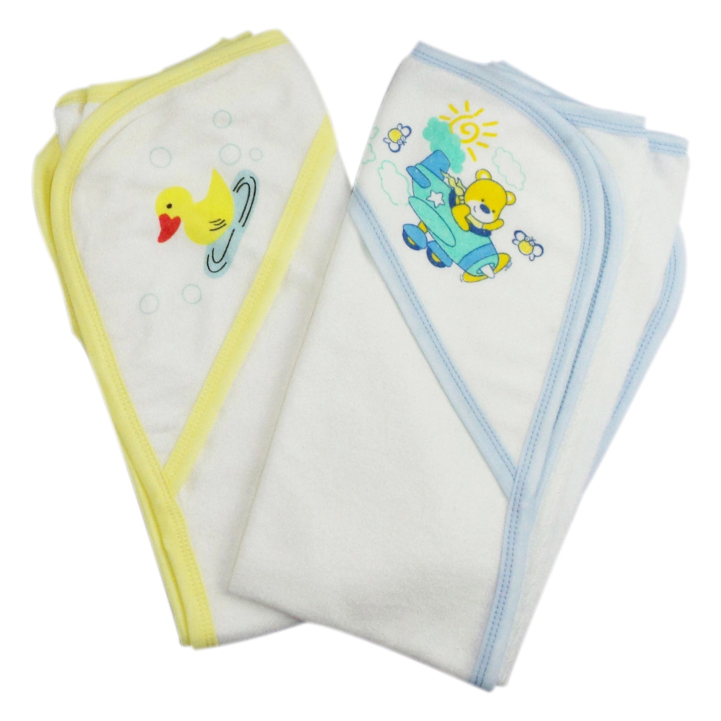 Infant Hooded Bath Towel (Pack of 2)