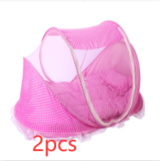 Foldable Baby Bed Net With Pillow Net 2pieces Set